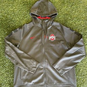 Nike Ohio State buckeyes hoodie jacket size XL